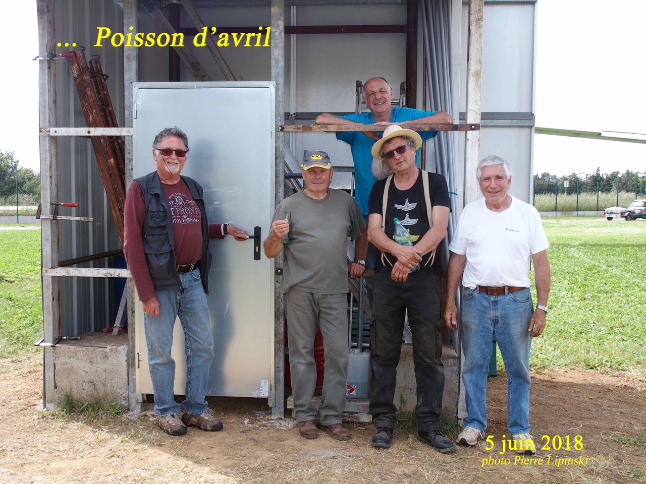 Construction d'un abri de stockage