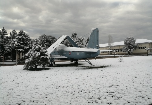 Les avions sous la neige