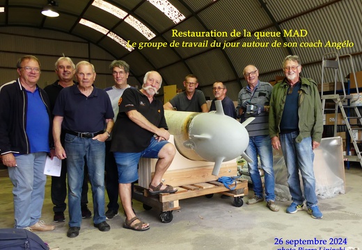 2024 09 26 CHAN-PL Restauration queue Mad 1070194 Restauration Queue Mad Le groupe du jour