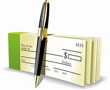 Formulaire papier pour paiement par chèque
